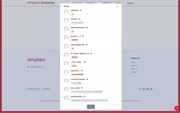 Simpliers Feature